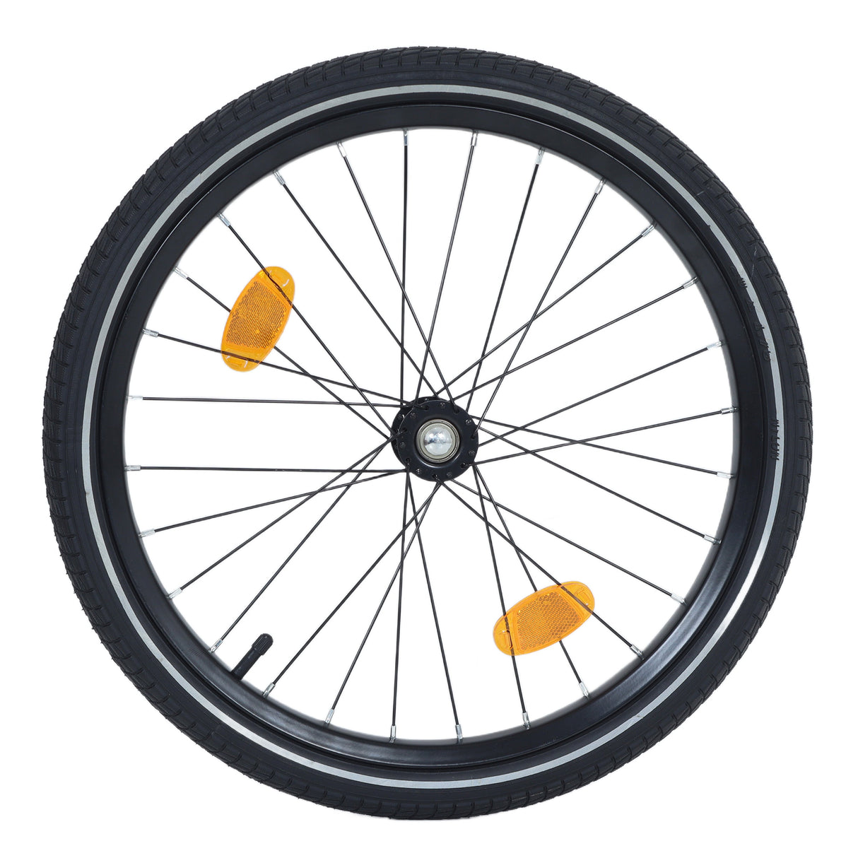 Large Folding Bike Trailer for Dogs – 66LB Capacity All-Terrain Pet Carrier