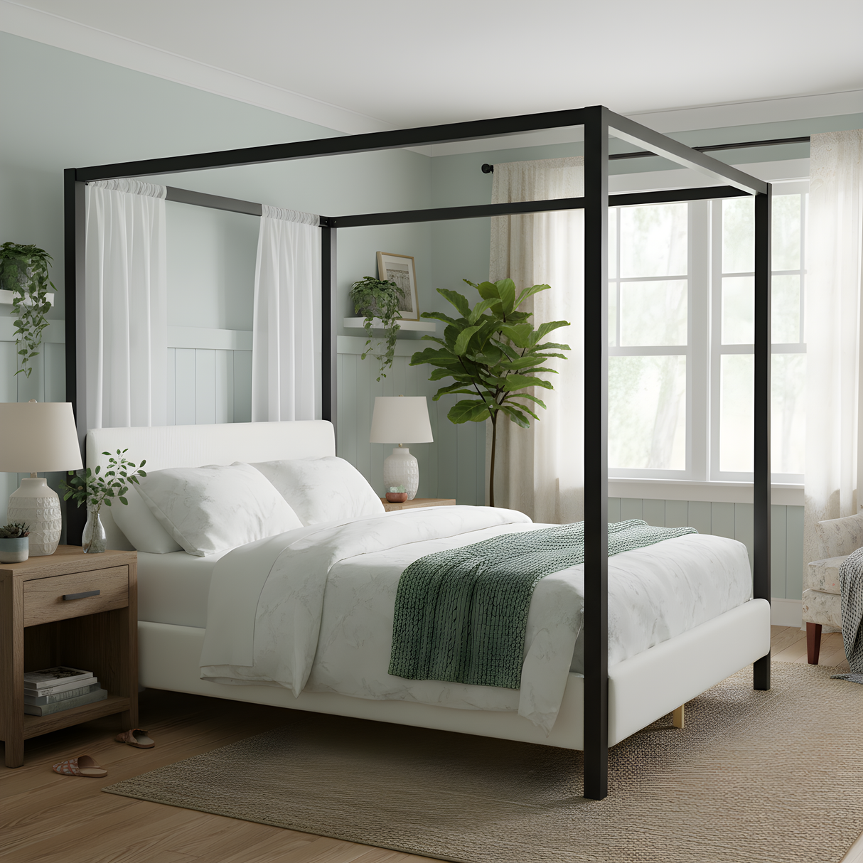 Modern Canopy Bed