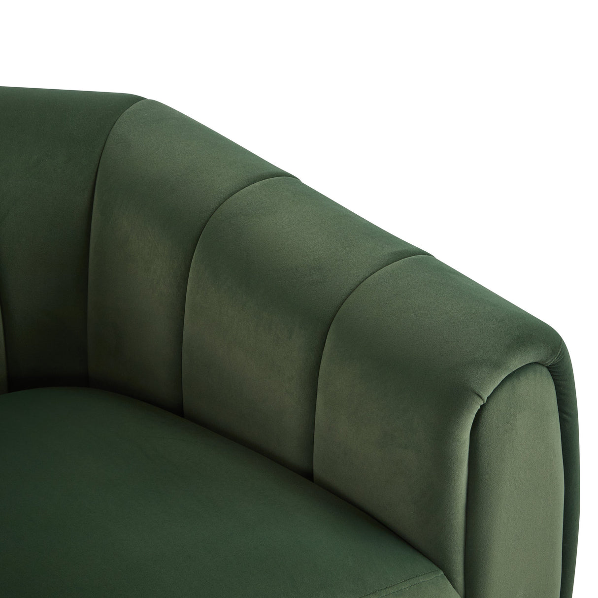 Modern Swivel Club Chair with Premium Velvet