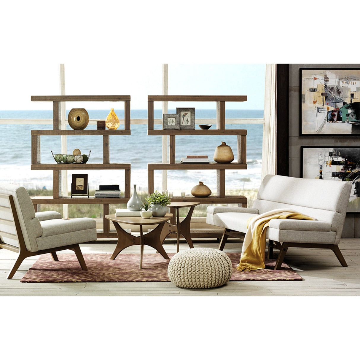 Triangle Table With Unique Design