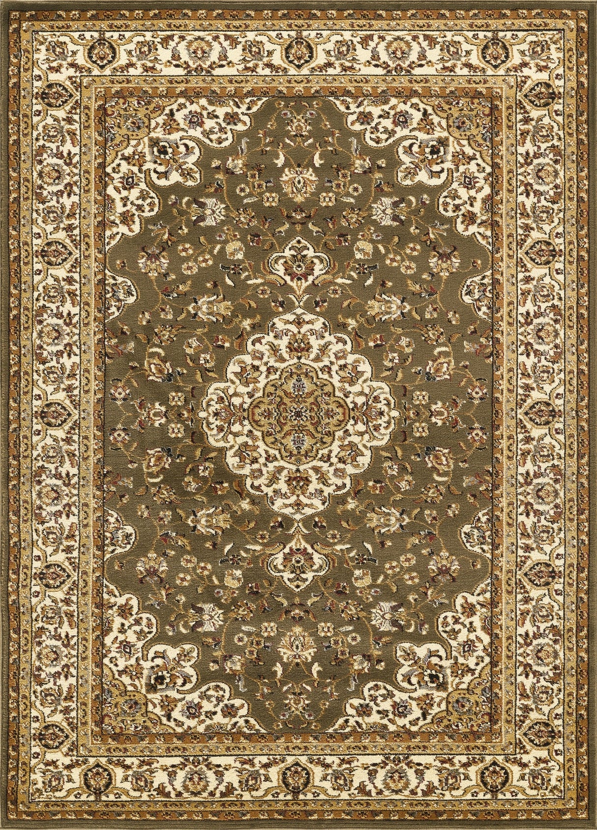 Classic GC_VIN5004 Green Area Rug