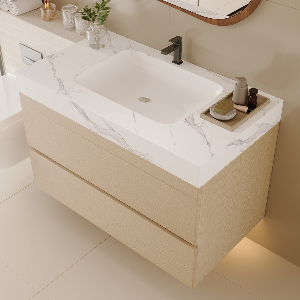 Modern Floating Bathroom Vanity