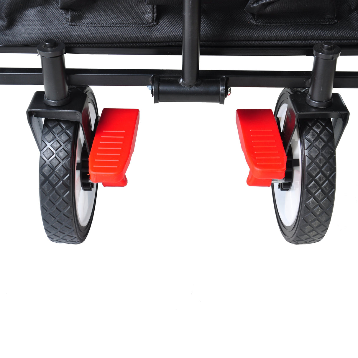 Folding Wagon Collapsible Outdoor Utility Wagon Heavy Duty Folding Garden Portable Hand Cart