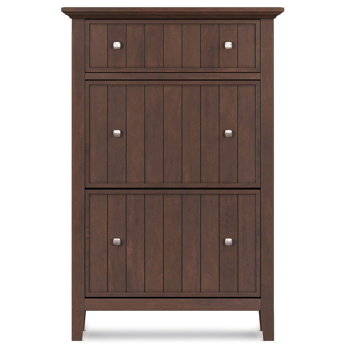 Acadian - Entryway Shoe Storage Cabinet - Brown