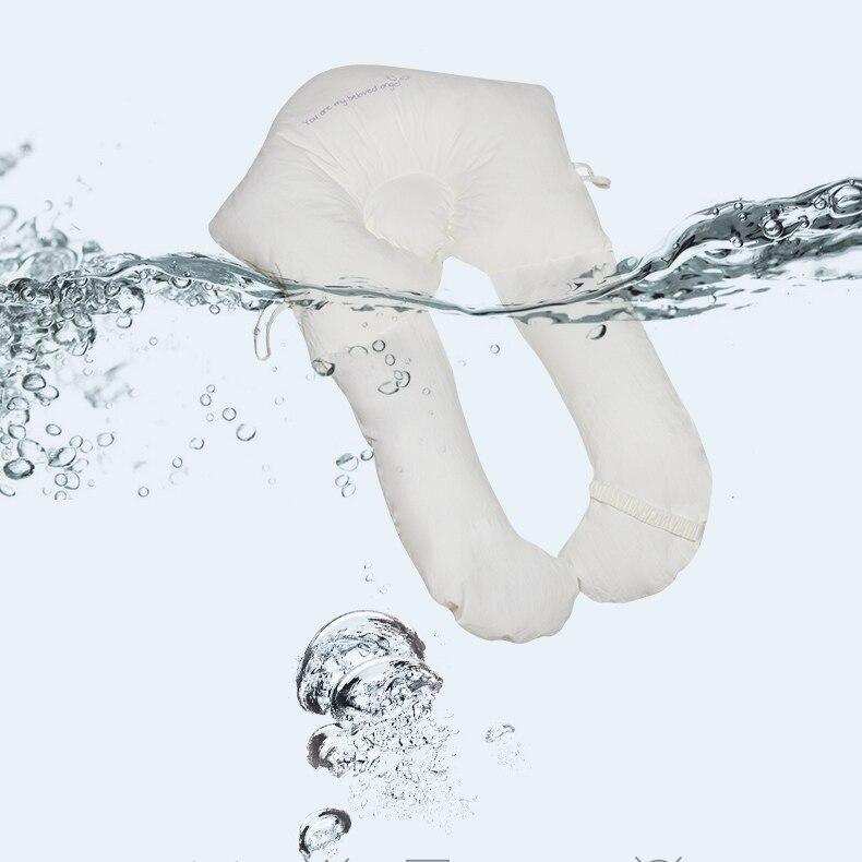 Baby Anti Flat Head Pillow Organic Cotton Infant Sleeping Support Cushion