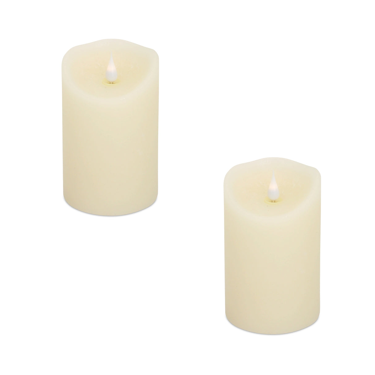Simplux-LED-Designer-Melted-Wax-Candle-with-Remote-(Set-of-2)-Candles