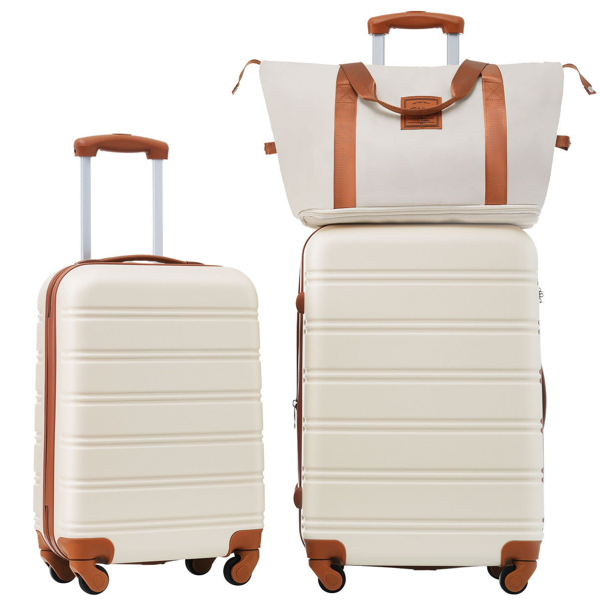 Hardshell Luggage Sets 2 Pieces with Spinner Suitcase and TSA Lock