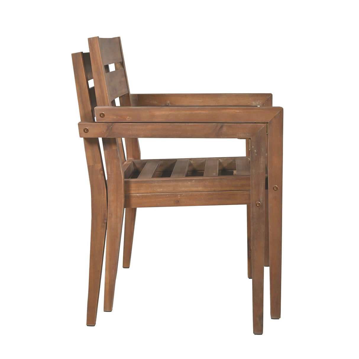 U_Style 7 Pieces Acacia Wood Outdoor Dining Set with Cushions