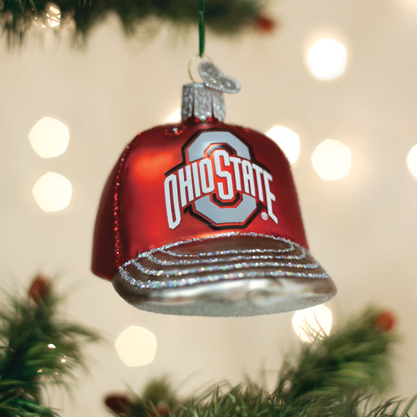 Ohio-State-Baseball-Cap-Ornament-Christmas-Ornaments