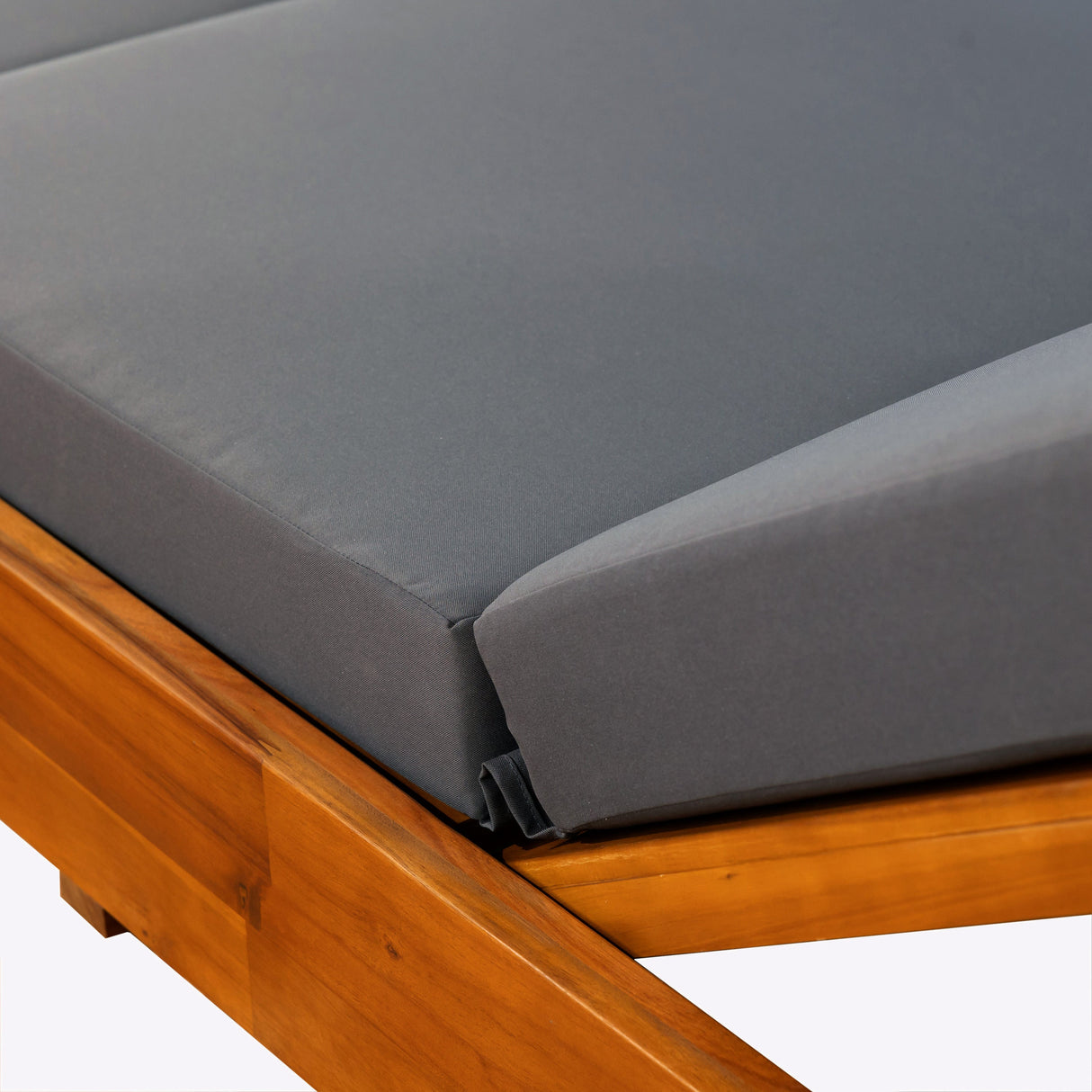 Gray Broadway Ian Chaise Lounge Cushion (Triple Folds)