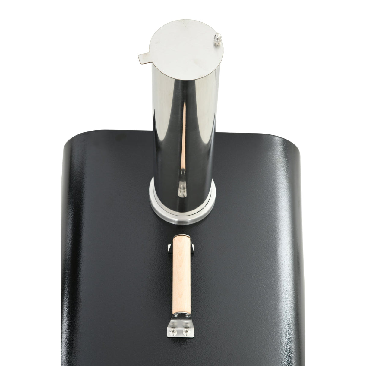 Outsunny Outdoor Pizza Oven with 12" Rotating Stone and Foldable Legs