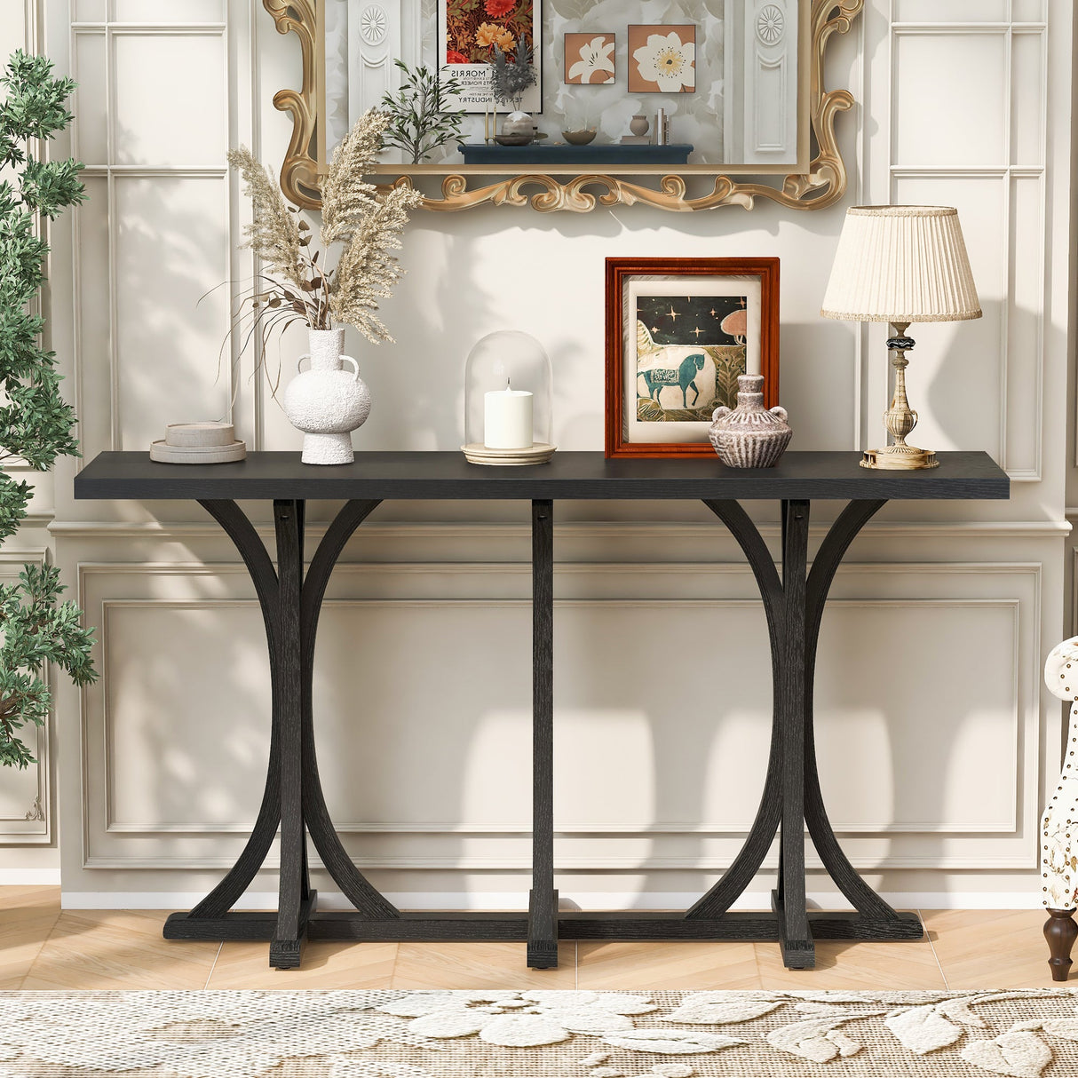 U-Style 59.8'' Wooden Console Table