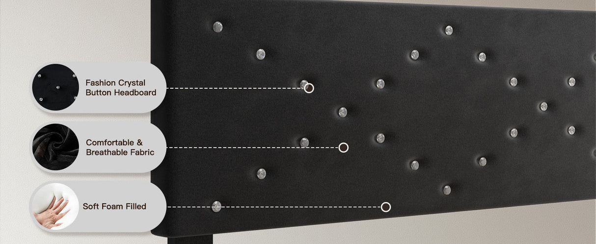 Upholstered Platform Bed