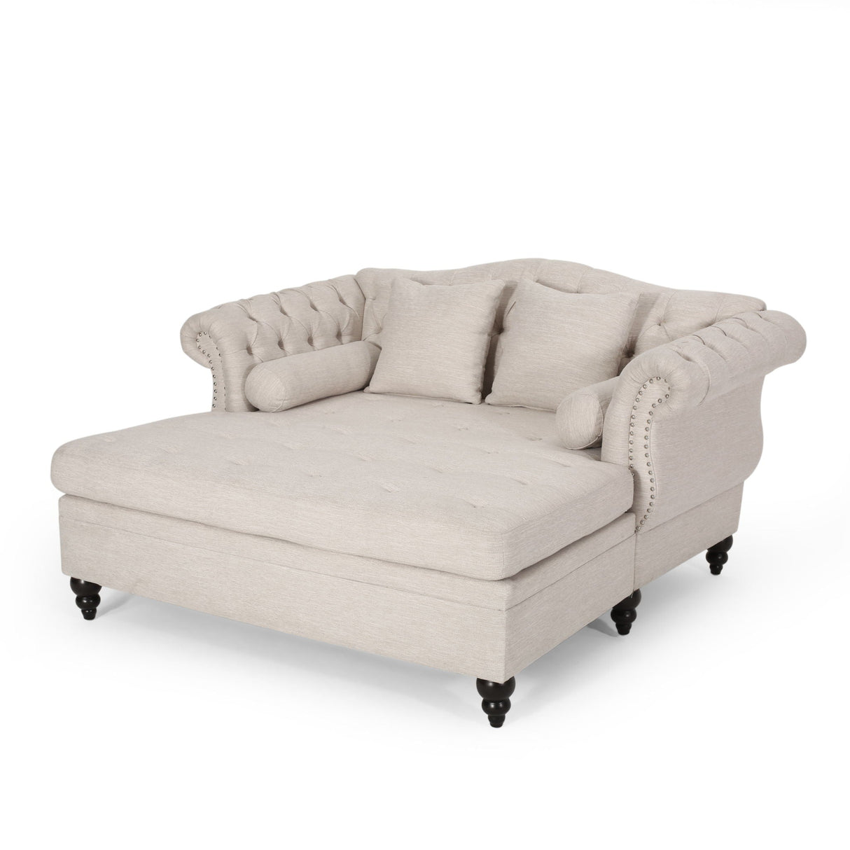 Noble House Loveseat Chaise Lounge