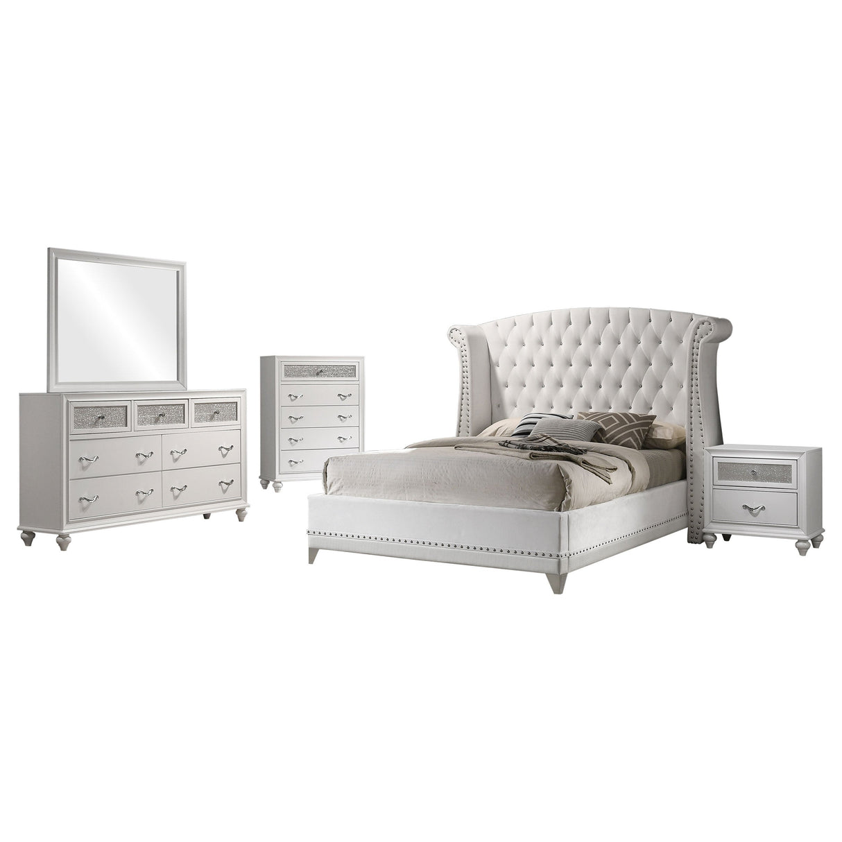 Randall White 5-Piece Queen Bedroom Set