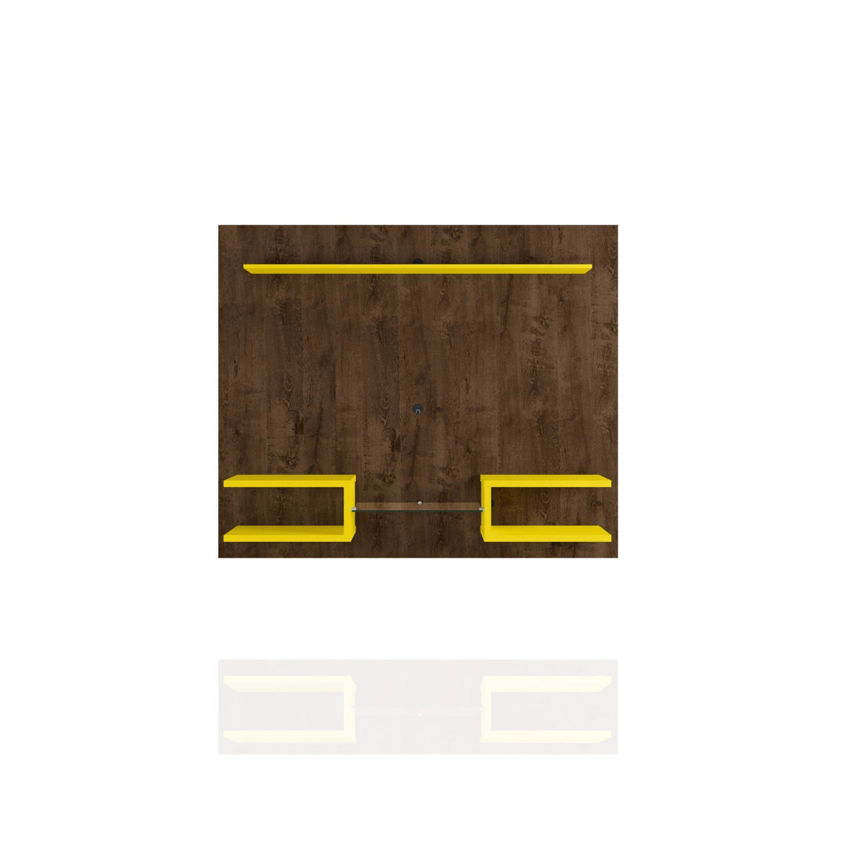 Plaza - TV Panel With Decorative Shelves