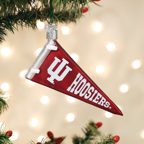 Indiana-Pennant-Ornament-Christmas-Ornaments