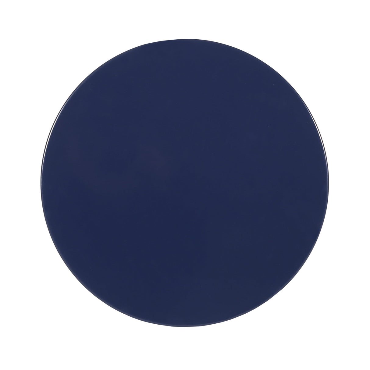 Delight Powder-Coated Iron End Table Set of 2, Navy Blue