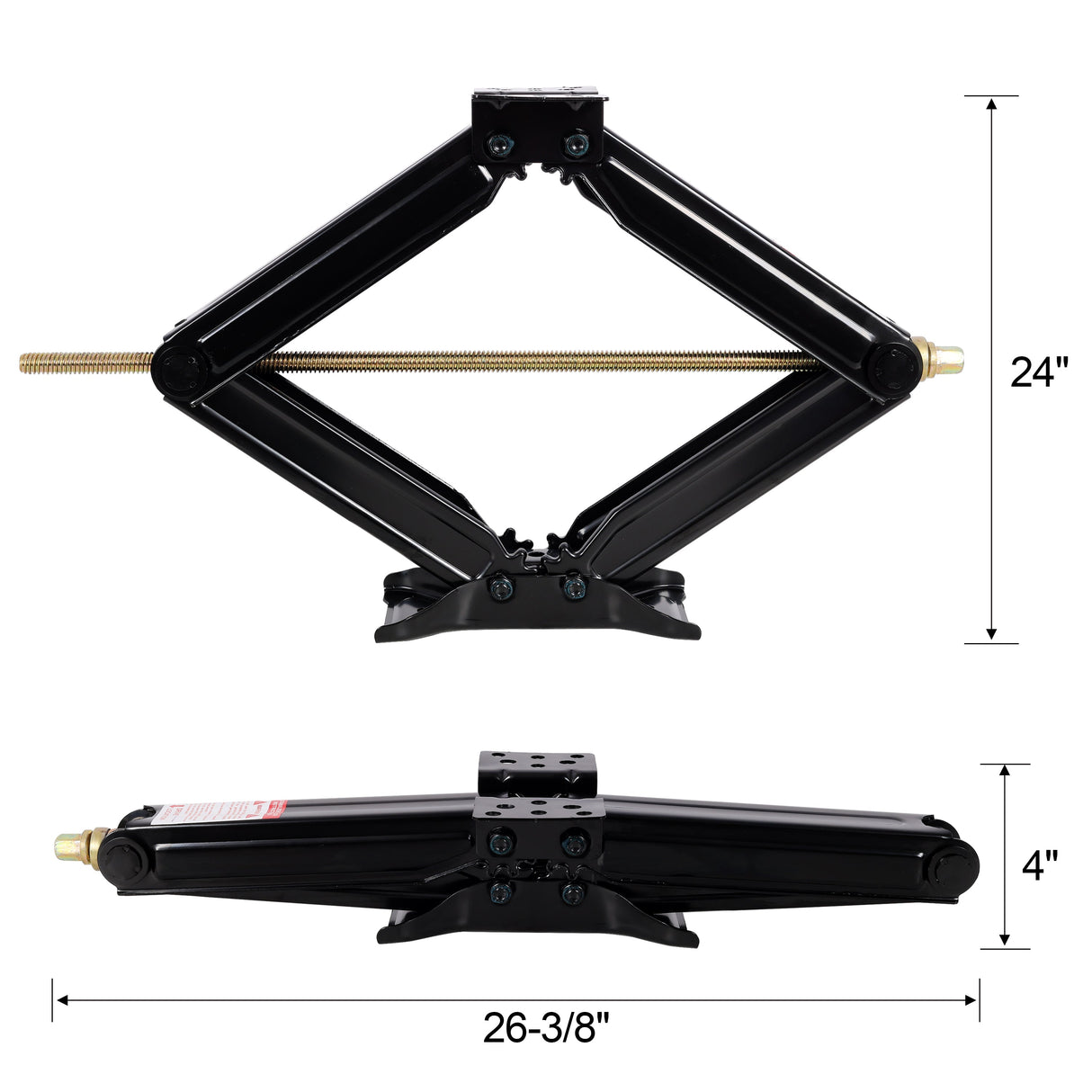 13,000 lbs RV Scissor Jacks, Set of 2