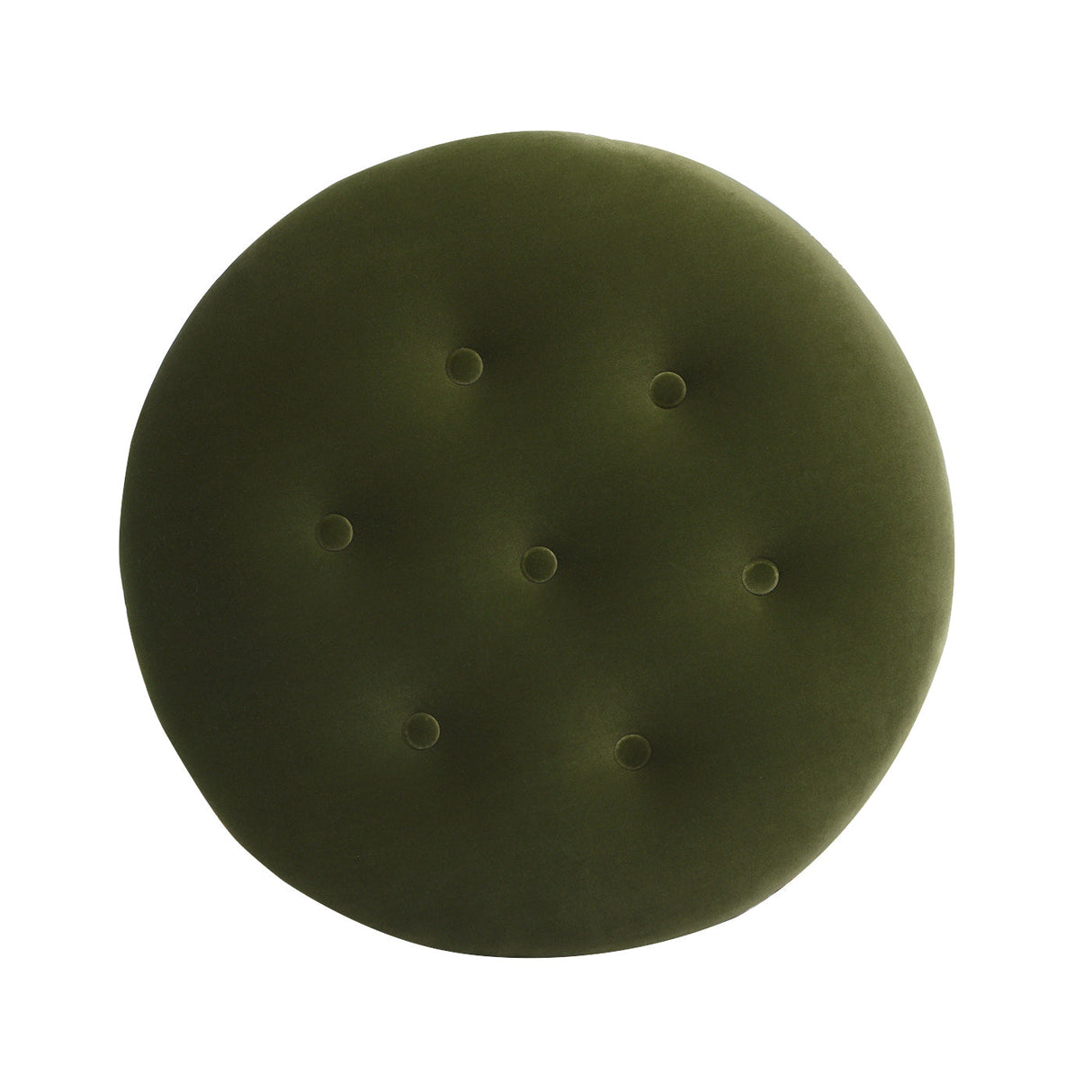 Yolanda 24" Round Upholstered Accent Ottoman