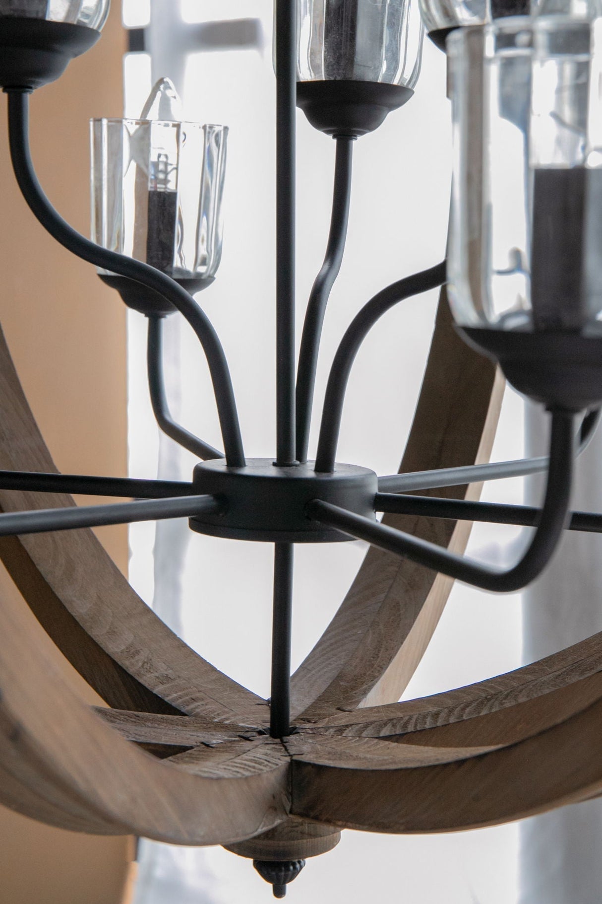 Chandelier Hanging Light Fixture with Adjustable Chain for Kitchen