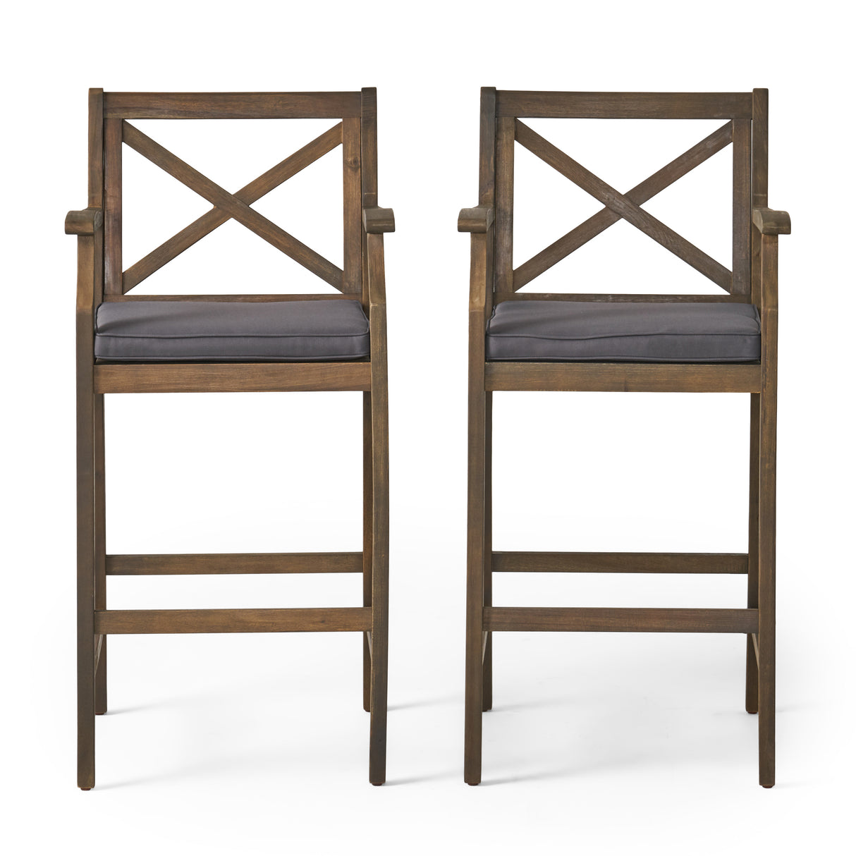 Perla outdoor barstool set of 2