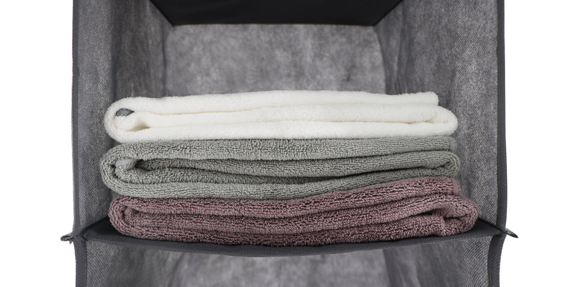 J&V Textiles Hanging Closet Organizer, 6-Shelf & 10-Shelf Options