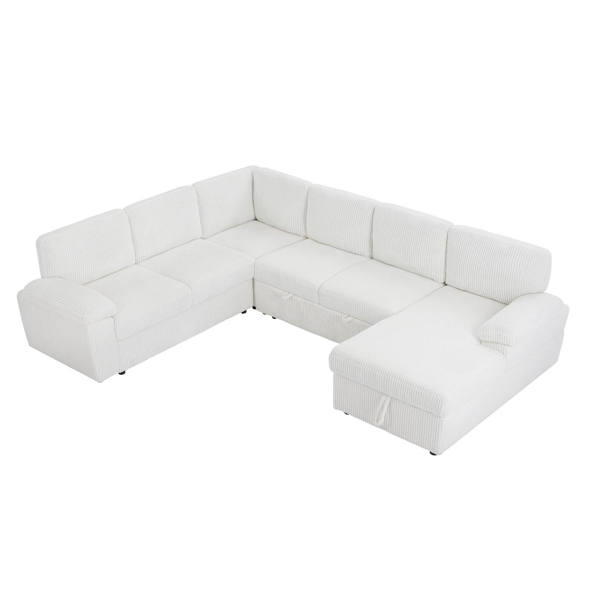 Oversized Modular Storage Sectional Sofa Couch