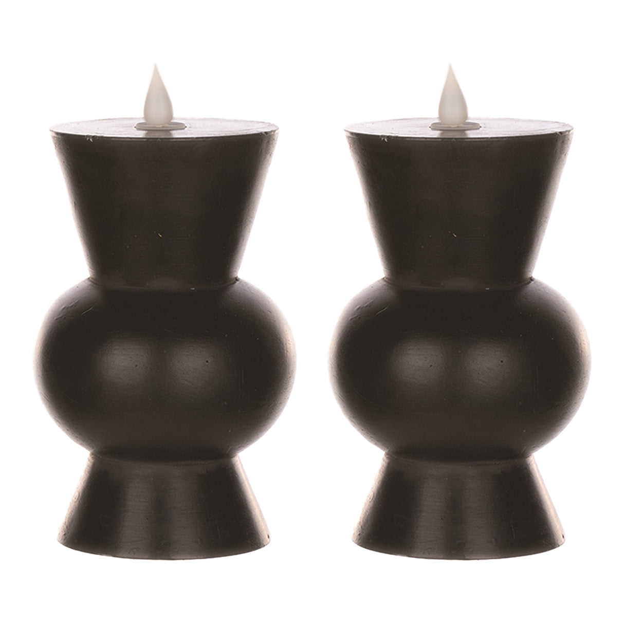 6.75" Simplux Designer LED Candle with remote (Set of 2) - Tuesday Morning - Candles