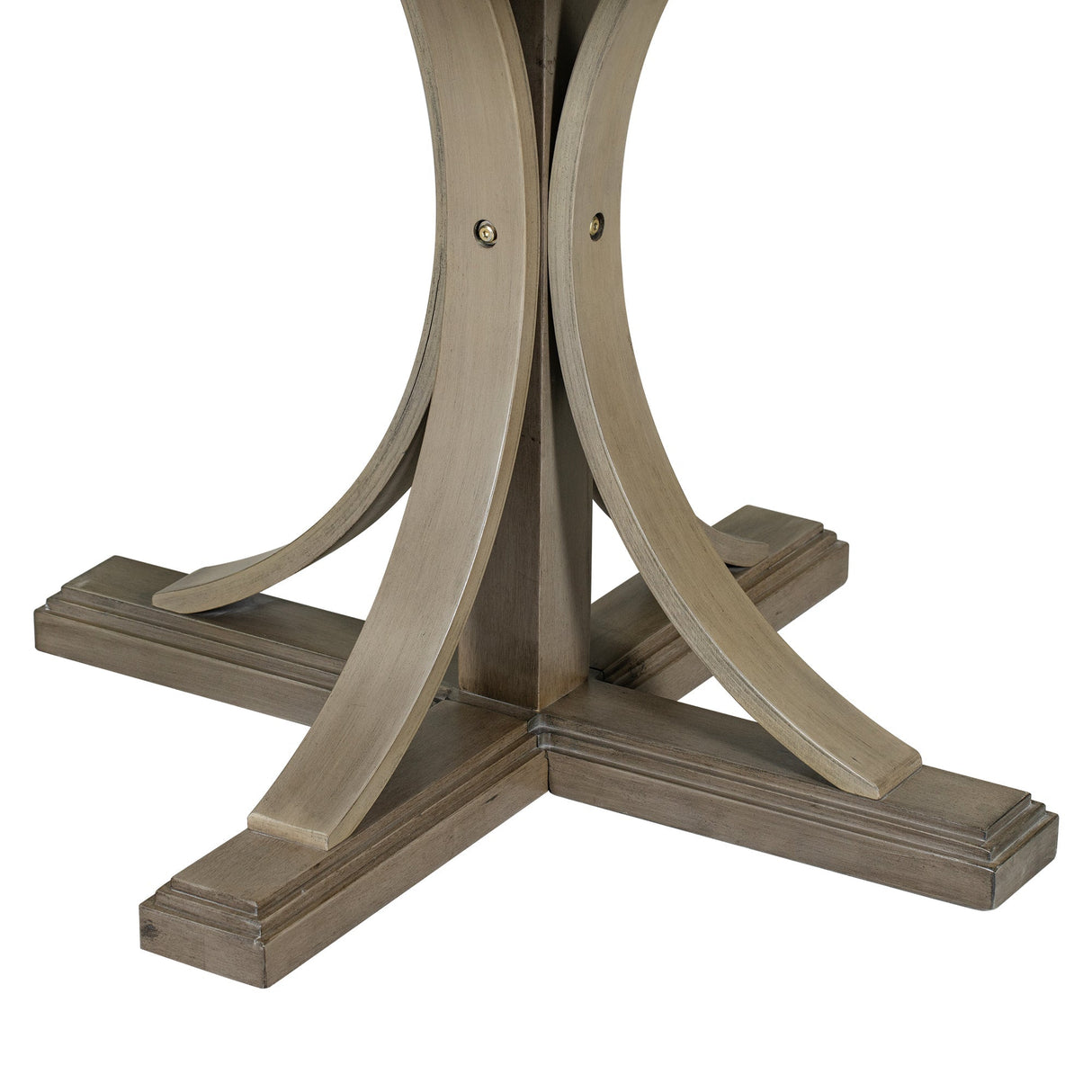 Isla Graceful Pedestal Dining Set for Four