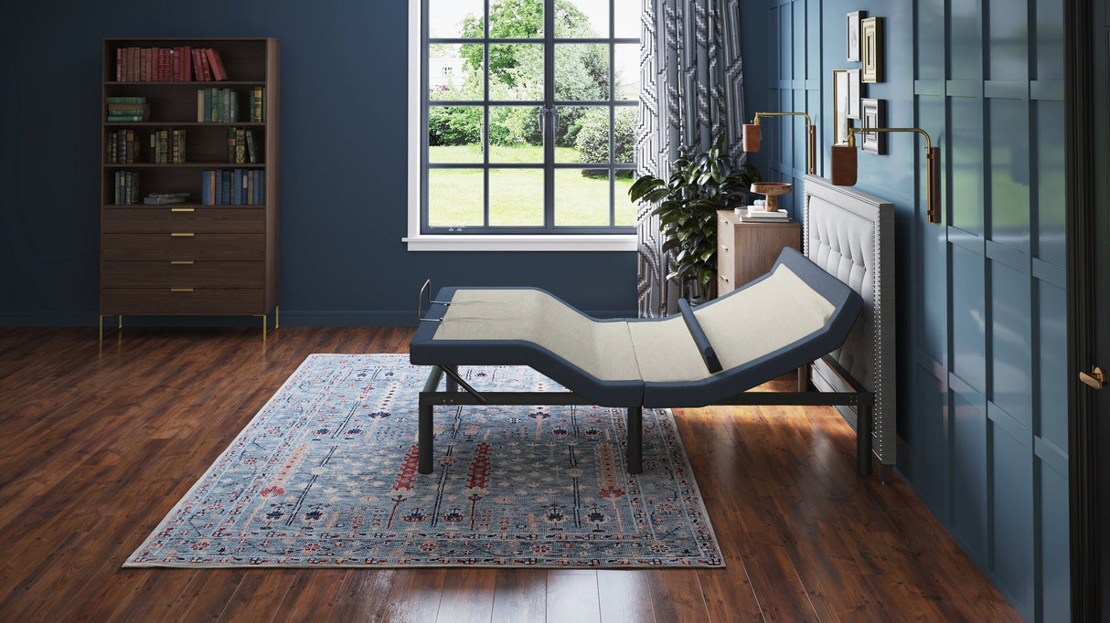 BT6500 Twin XL Adjustable Bed Base With Head/Foot Tilt and Lumbar Position Adjustment