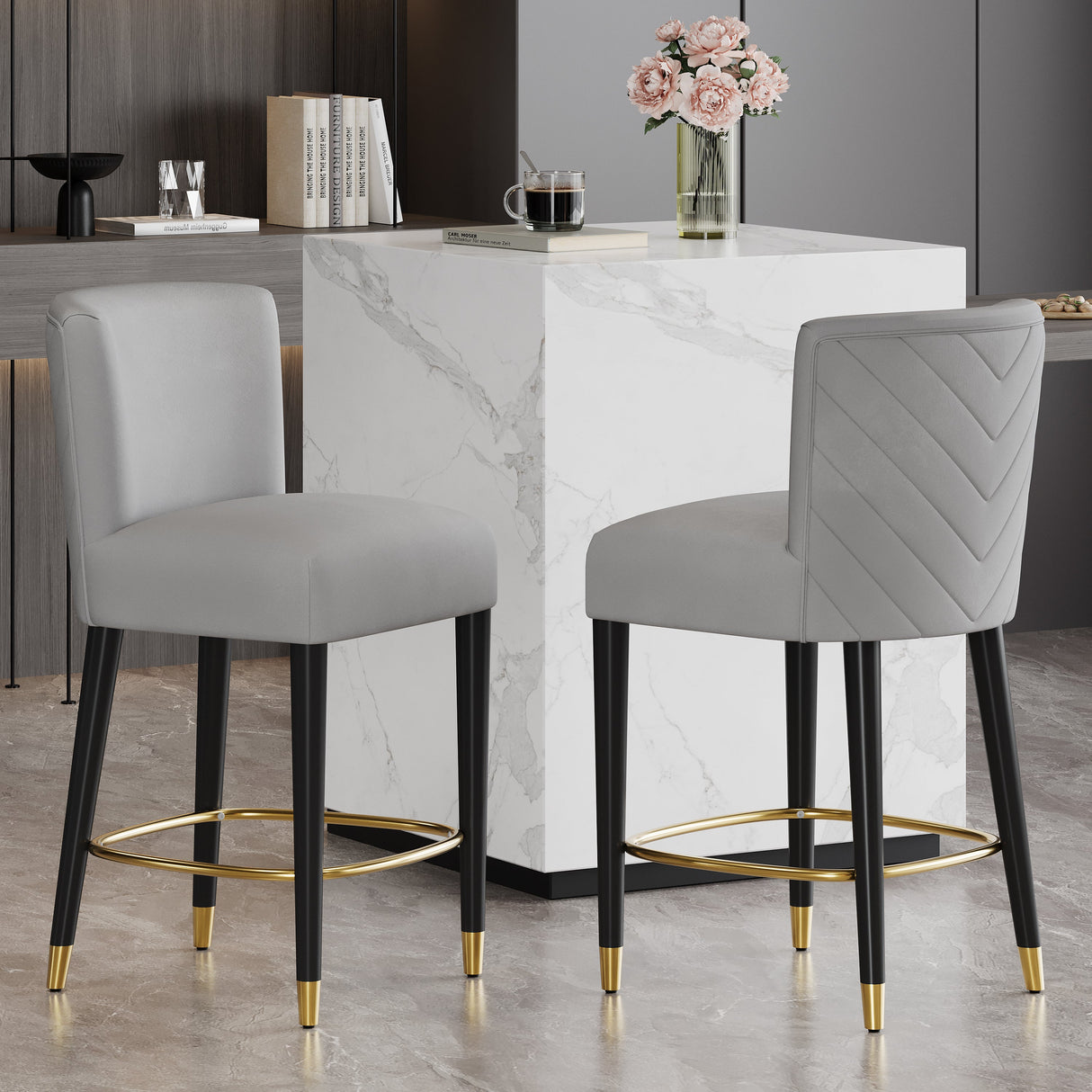 27-Inch Modern Counter Stool