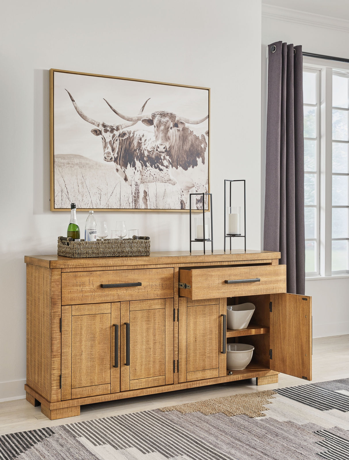 Havonplane - Dining Room Server - Brown