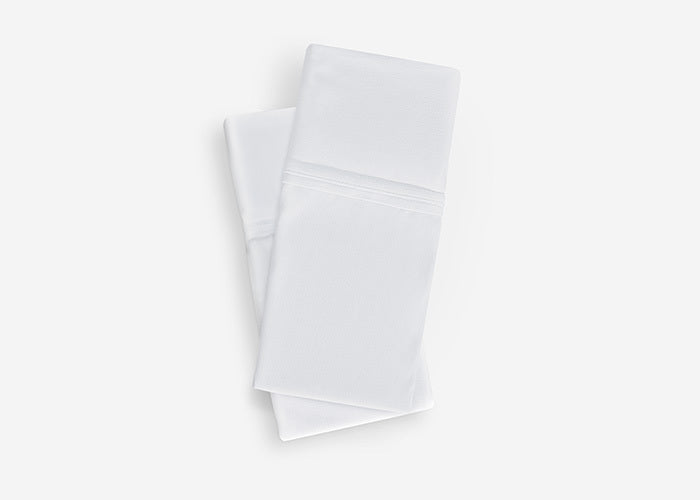 BedGear Ver-Tex Pillowcase 2pc Set, Bright White, Queen