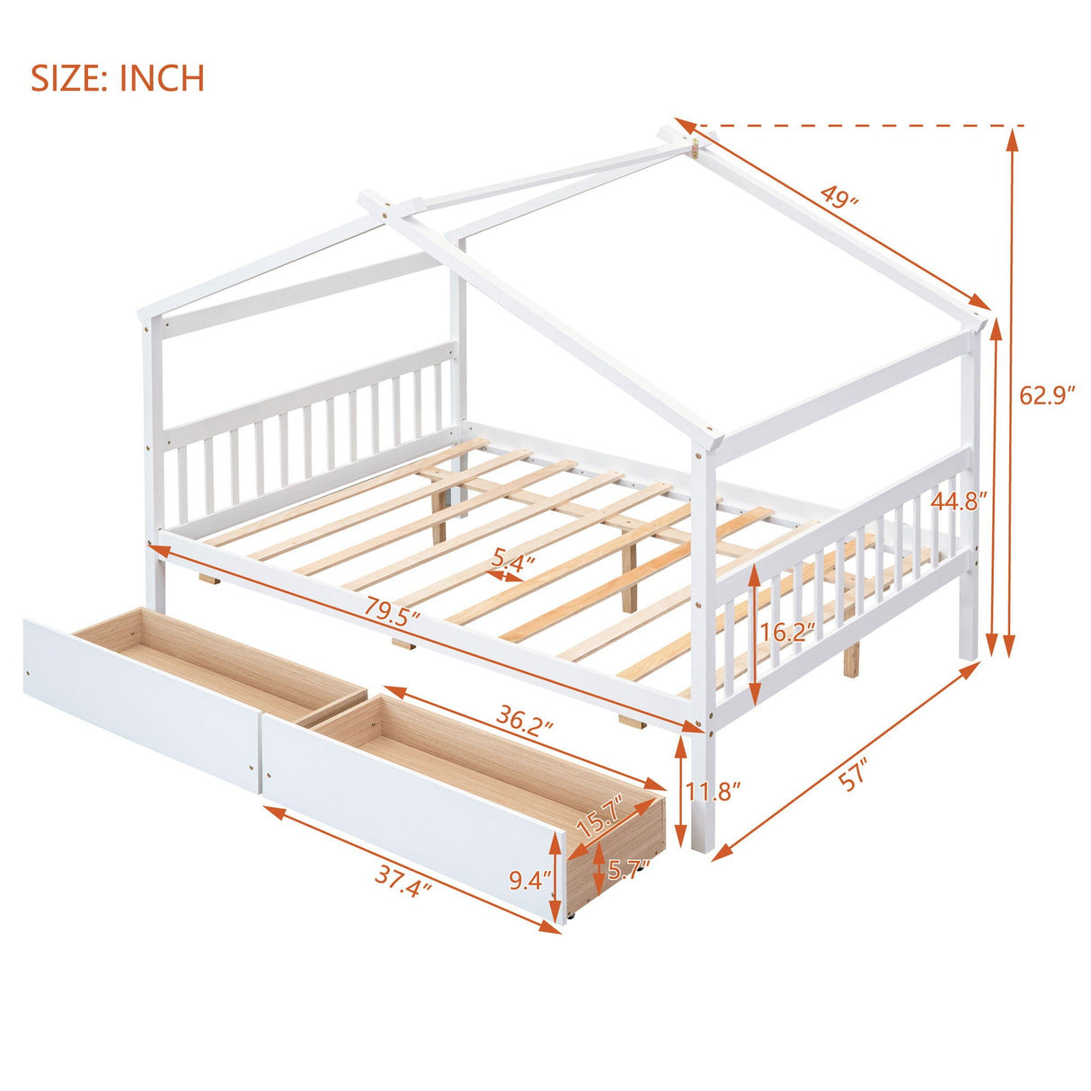 Imaginative Design House Bed