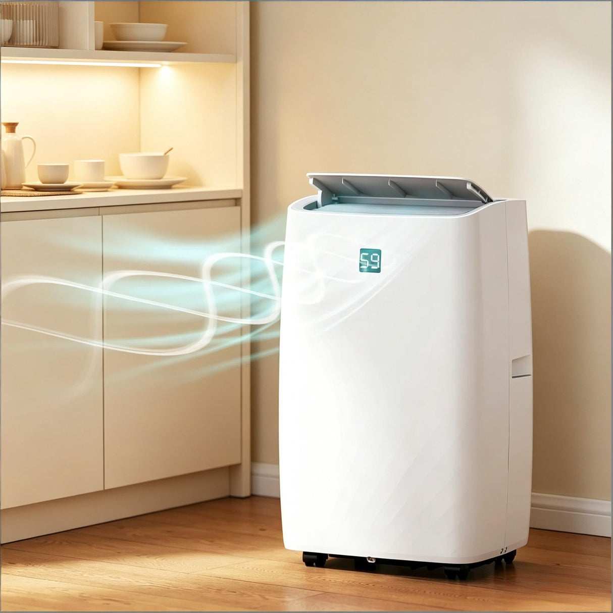 Five-in-One Versatility Portable Air Conditioner
