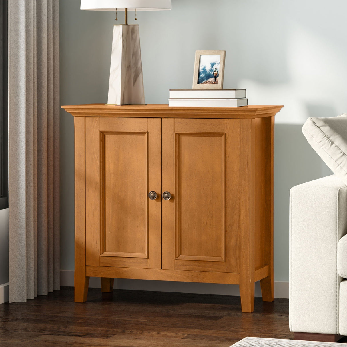 Amherst - Handcrafted Low Storage Cabinet