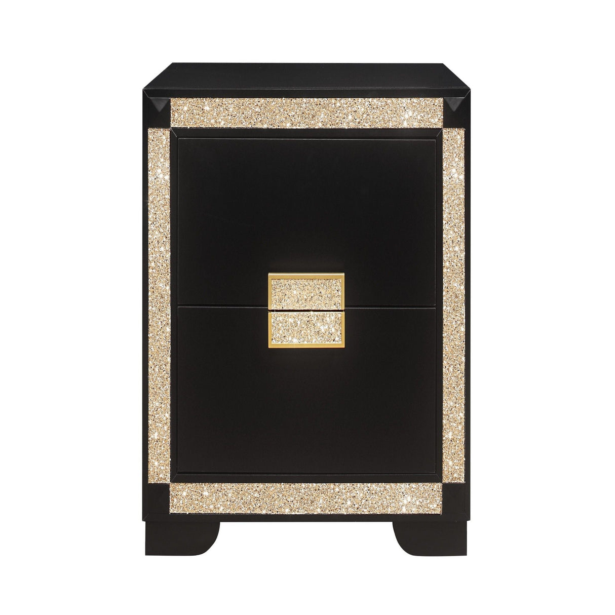 Lively - Bedroom Set With Glitter Detail And Padded Headboard