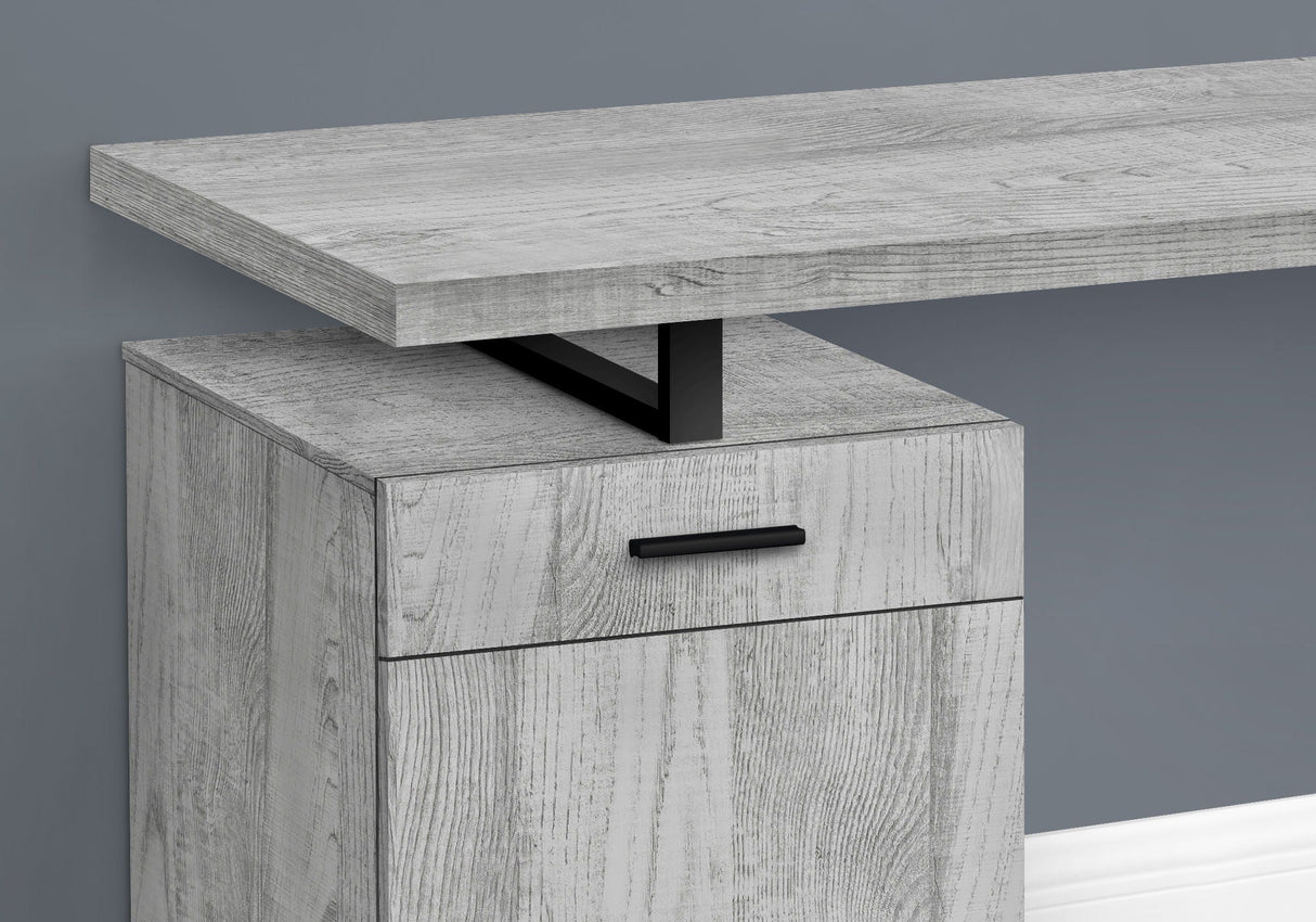 Contemporary Computer Desk with Storage Drawers
