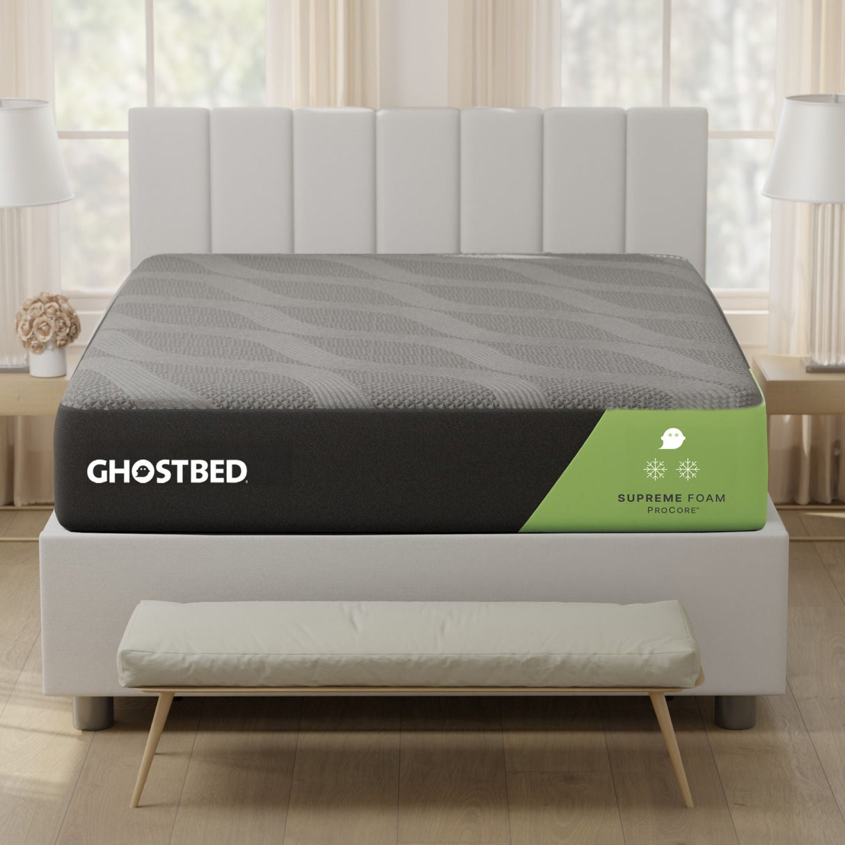 Supreme 12" Foam Mattress With ProCore Technology And Cooling Cover