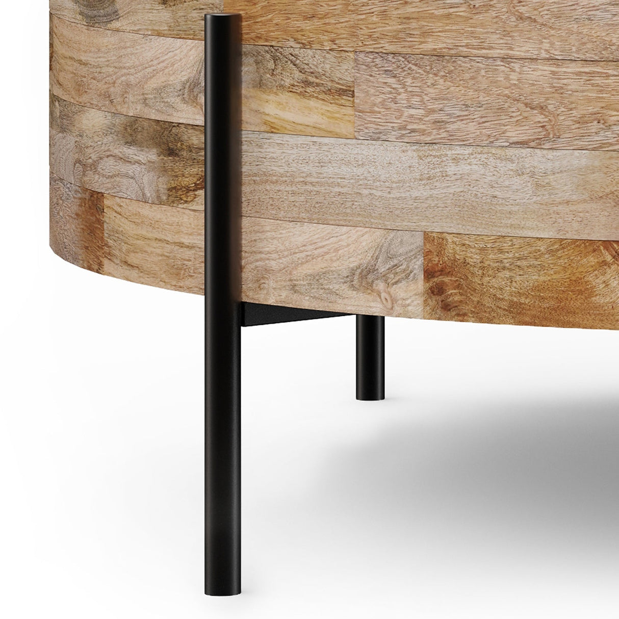 Rayburn Drum Coffee Table - Natural