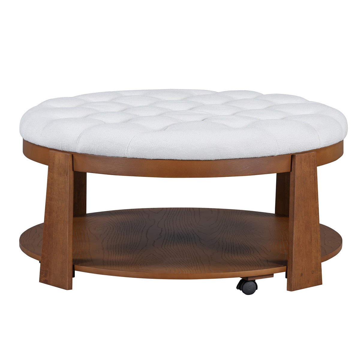 Modern Large Round Ottoman Coffee Table