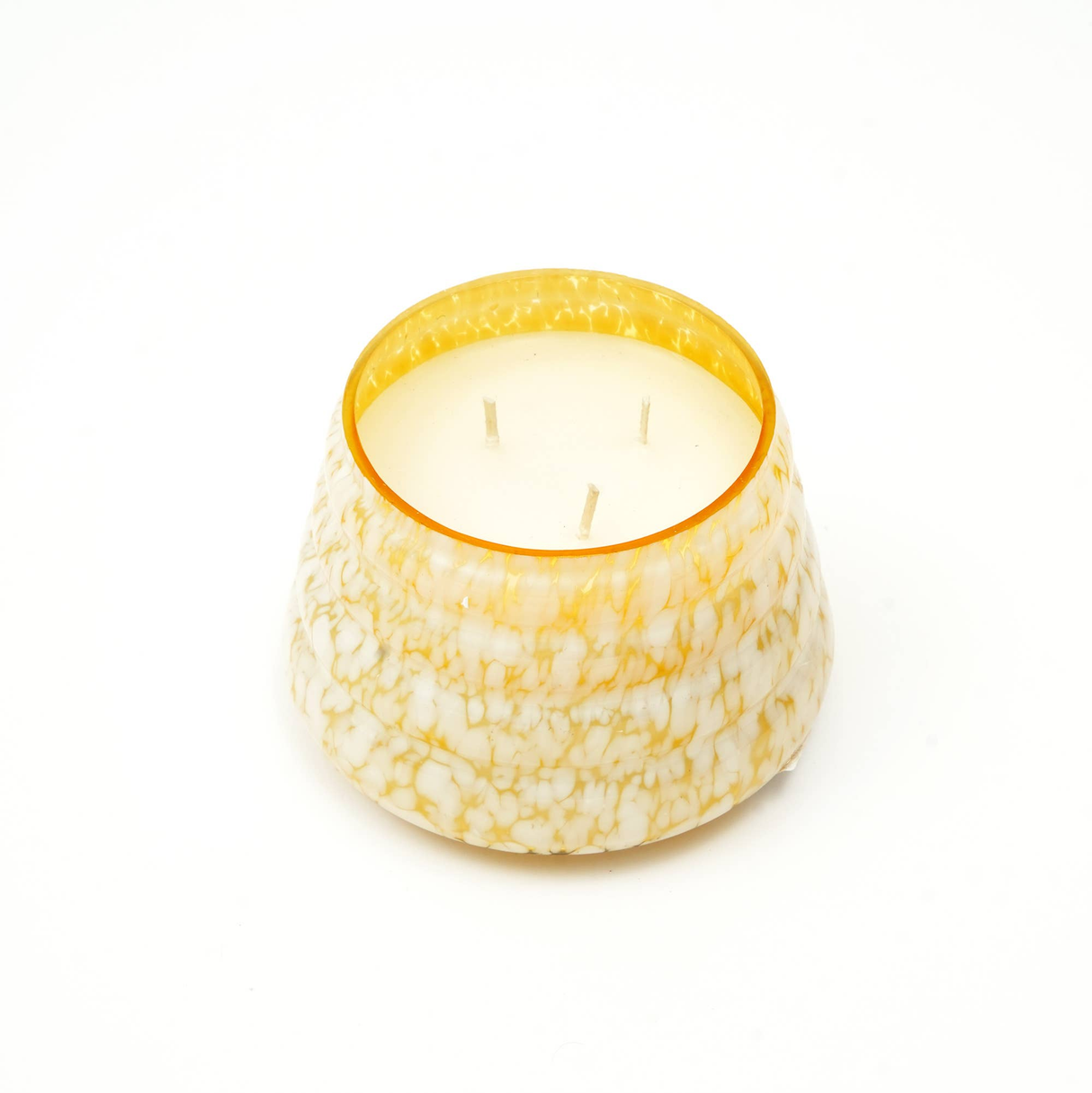 Pastel Whisper Scented Wax Candle - Yellow