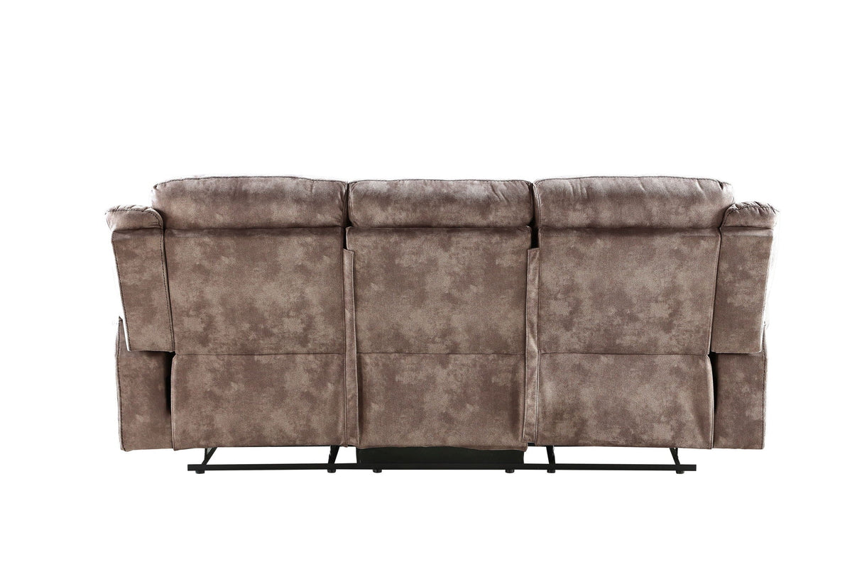 Zubaida - Two Tone 3 Piece Recliner Living Room Set