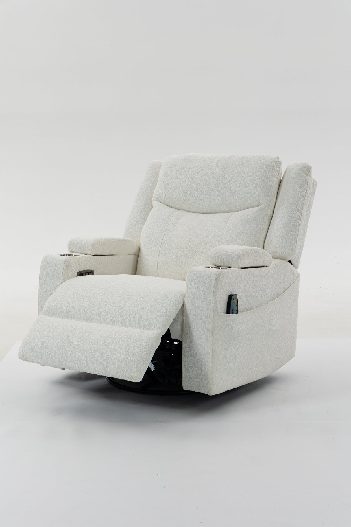 Extra Wide Power Recliner Chair with Heat Massage