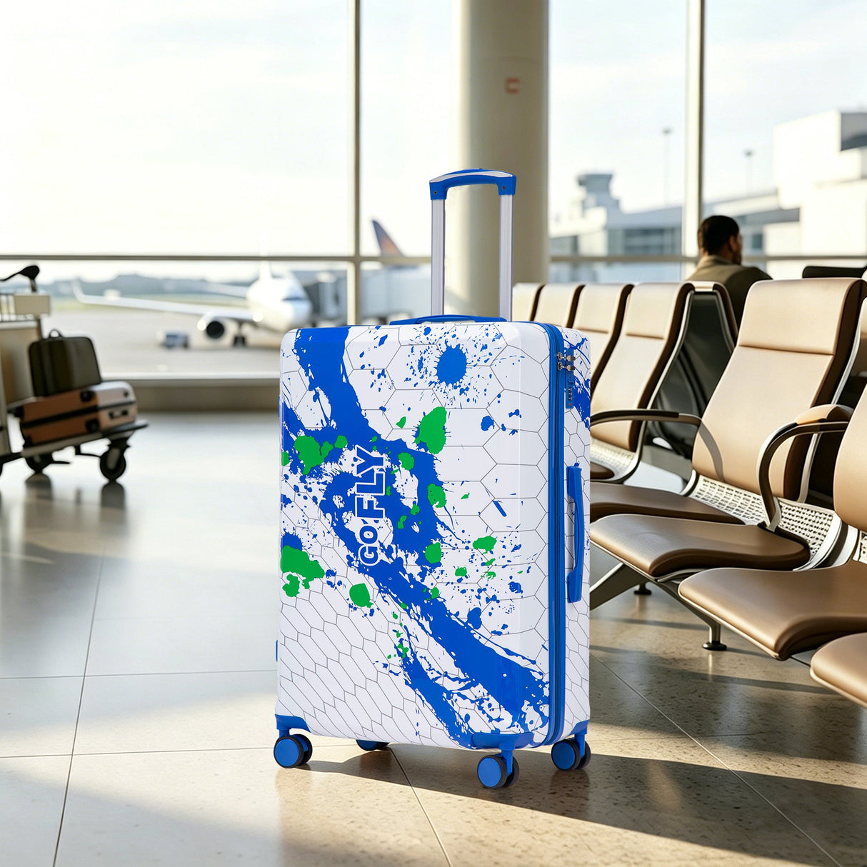 28 Inch Hard Case Luggage with Combination Lock
