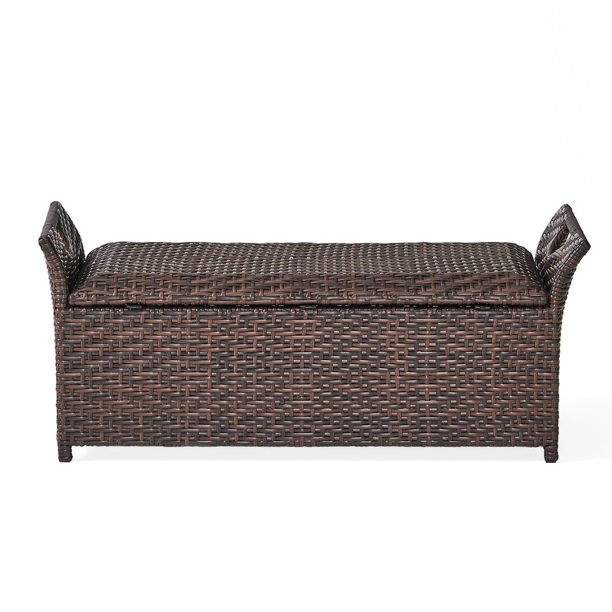 Modern Outdoor Storage Bench by christopher knight home