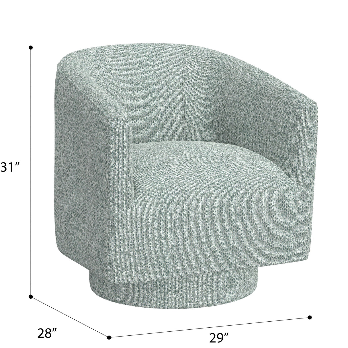 Accent Chair With Swivel Function
