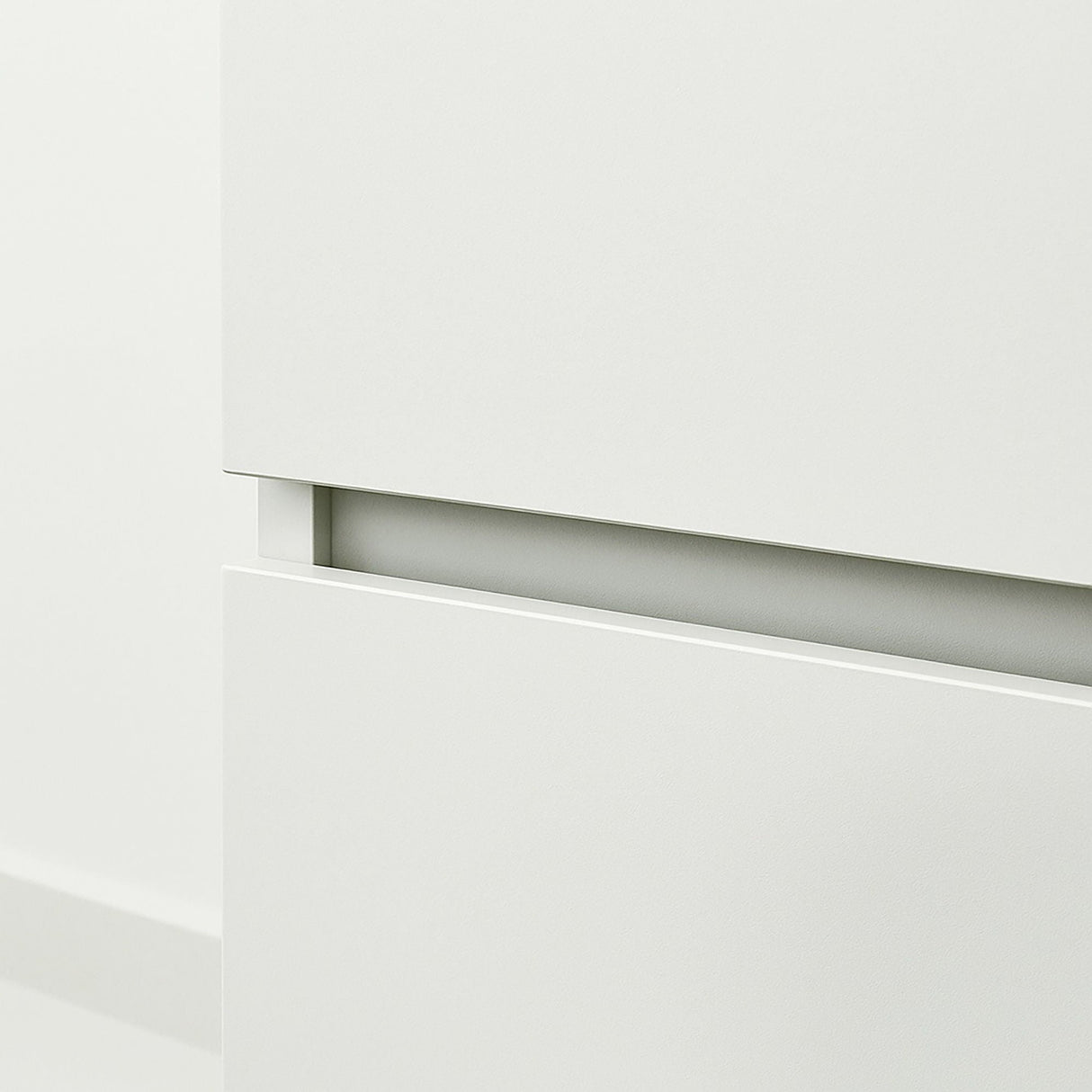 Elise - Modular Closet System With Mirror - White