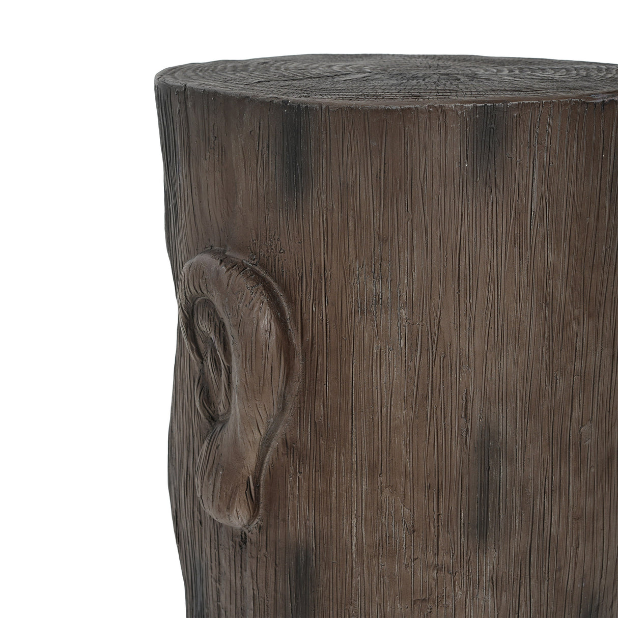 Outdoor Side Table - Easter Island Moai Statue Pedestal